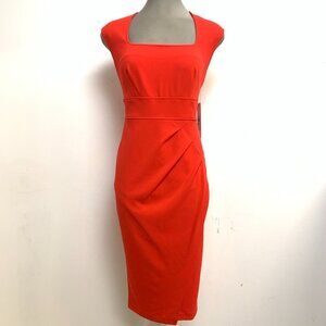 Hot! New! Calvin Klein Sheath Dress Square Neckline Women's size 8